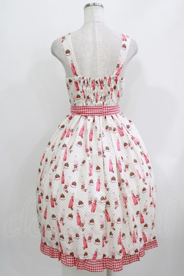 画像3: Melody BasKet / Cherry soda popジャンパースカート  アイボリー H-26-03-30-003-LO-OP-KB-ZH (3)