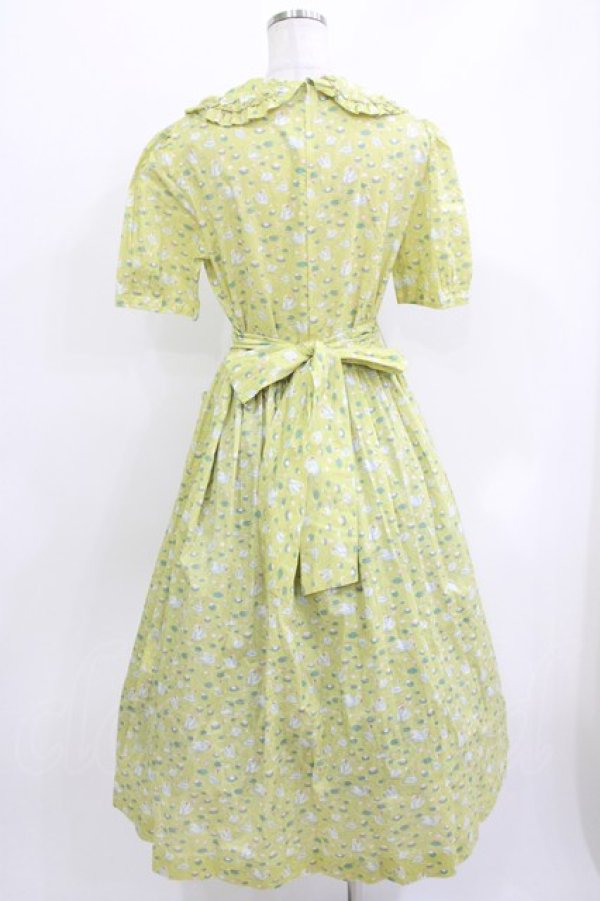 画像3: Jane Marple / Manonガーデンドレス  フレンチマスタード H-26-03-30-030-JM-OP-KB-ZH (3)