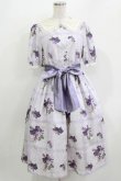 画像1: Melody BasKet / Violet laceスクエアカラーワンピース M バイオレット H-26-03-30-033-LO-OP-KB-ZH (1)