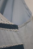 画像6: Sherry Baby / レースとボーダーのワンピース  サックス H-26-03-30-036-LO-OP-KB-ZH (6)