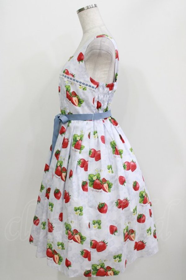 画像2: Emily Temple cute / Dear Strawberryノースリーブワンピース  ミント H-26-03-30-037-ET-OP-KB-ZH (2)