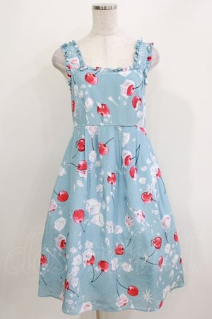 画像: MILK / フローズンチェリーBaby doll  アクアブルー H-26-03-30-041-ML-OP-KB-ZH