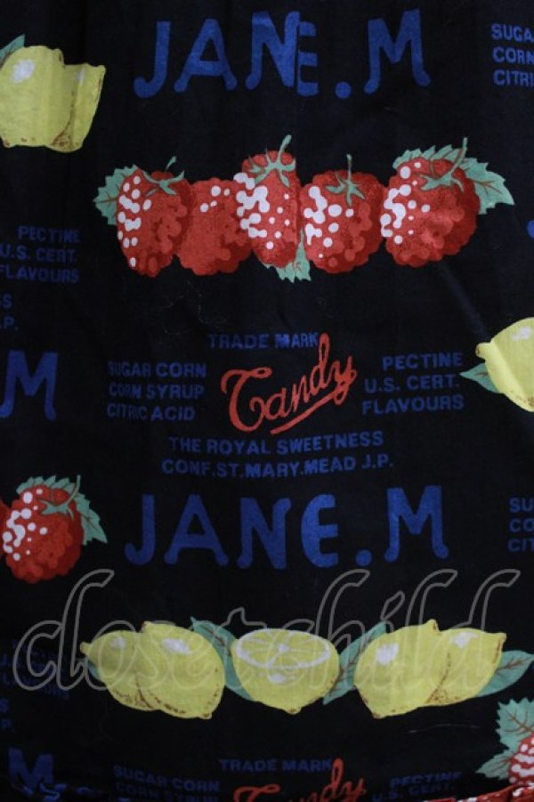 画像4: Jane Marple / キャンディペーパーのキャミソールワンピース  ブラック H-26-03-30-042-JM-OP-KB-ZH (4)