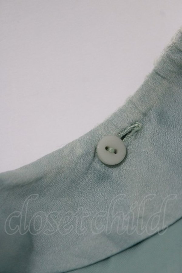 画像4: Jane Marple / レースカラーティアードワンピース  サックス H-26-03-30-044-JM-OP-KB-ZH (4)