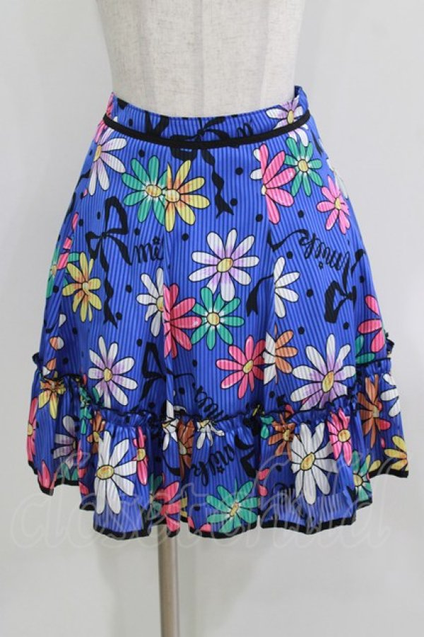 画像1: MILK / デイジースカート  サファイアブルー H-26-03-30-051-ML-SK-KB-ZH (1)