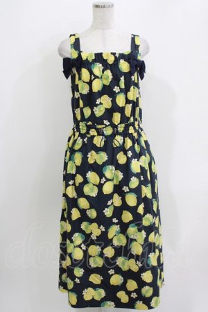 画像: Jane Marple / Lemon Limeストラップドレス M ネイビー H-26-03-30-052-JM-OP-KB-ZH