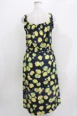 画像3: Jane Marple / Lemon Limeストラップドレス M ネイビー H-26-03-30-052-JM-OP-KB-ZH (3)