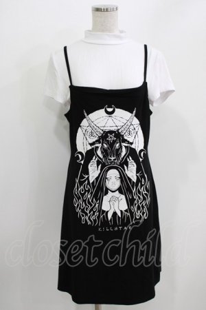 画像: KILL STAR / NUNSENSE 2-PIECE DRESS L 白×黒 H-26-03-30-058-SL-OP-KB-ZH