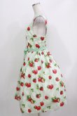 画像2: Emily Temple cute / Dear Strawberryノースリーブワンピース  ミント H-26-03-30-006-ET-OP-KB-ZH (2)