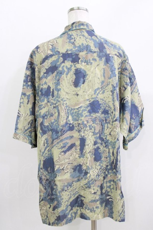 画像3: MILKBOY / ALOHA SHIRTS  ブルーグリーン H-26-03-30-061-MB-BL-KB-ZH (3)