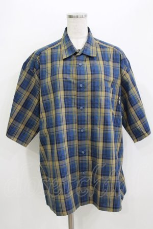画像: MILKBOY / CHECKED BOX SHIRTS  ブルーチェック H-26-03-30-062-MB-BL-KB-ZH
