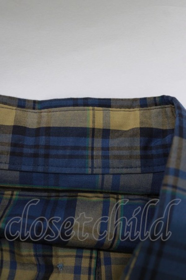 画像4: MILKBOY / CHECKED BOX SHIRTS  ブルーチェック H-26-03-30-062-MB-BL-KB-ZH (4)