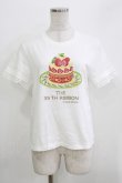 画像1: Jane Marple / Anniversary cakes Tシャツ  オフホワイト H-26-03-30-070-JM-TO-KB-ZH (1)