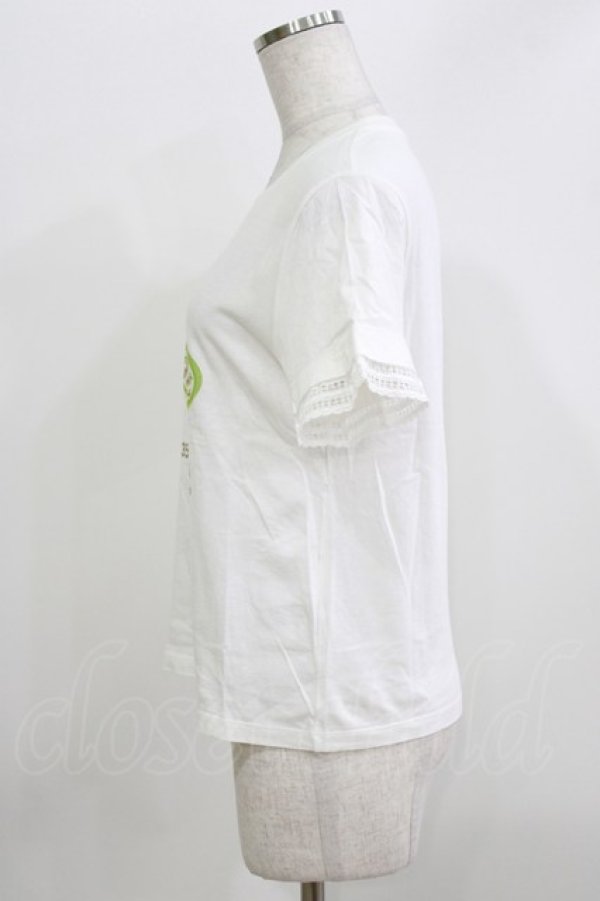 画像2: Jane Marple / Anniversary cakes Tシャツ  オフホワイト H-26-03-30-070-JM-TO-KB-ZH (2)