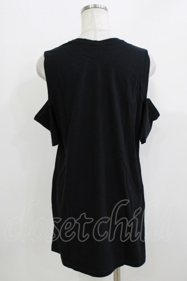 画像3: Restyle / Magical Unicorn Cold Shoulder T-shirt M ブラック×パープル H-26-03-30-075-GO-TO-KB-ZH (3)