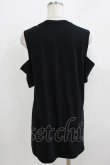 画像3: Restyle / Cat Sabbath Cold Shoulder T-shirt  ブラック H-26-03-30-076-GO-TO-KB-ZH (3)
