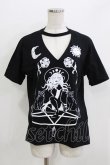 画像1: Restyle / Witch＆Cats T-shirt S ブラック H-26-03-30-077-GO-TO-KB-ZH (1)