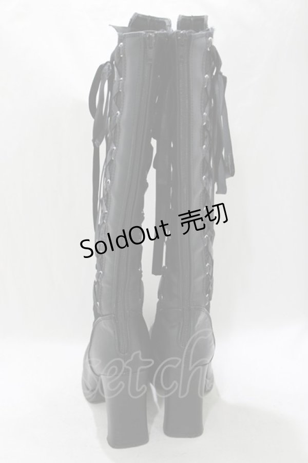 画像3: Demonia / CRYPTO-106ブーツ 9(約25.4cm) ブラック H-26-03-30-082-PU-SH-KB-ZH (3)