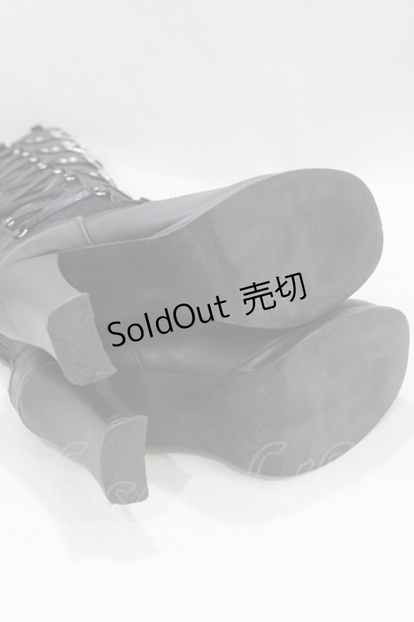 画像4: Demonia / CRYPTO-106ブーツ 9(約25.4cm) ブラック H-26-03-30-082-PU-SH-KB-ZH (4)