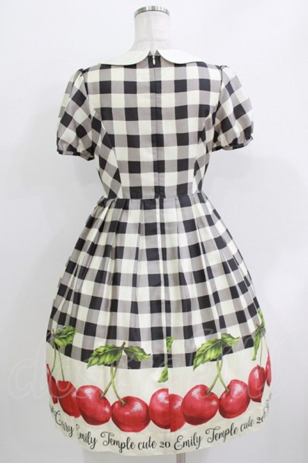 画像3: Emily Temple cute / アニバーサリーチェリーワンピース  ブラック H-26-03-30-009-ET-OP-KB-ZH (3)