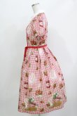 画像2: Melody BasKet / Strawberry picnicピンタックワンピース M レッド H-26-03-30-010-LO-OP-KB-ZH (2)