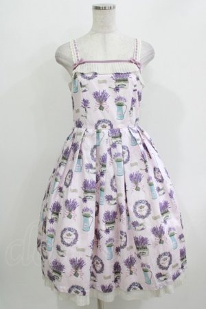 画像: Melody BasKet / Lavender gardenジャンパースカート M ピンク H-26-03-30-013-LO-OP-KB-ZH