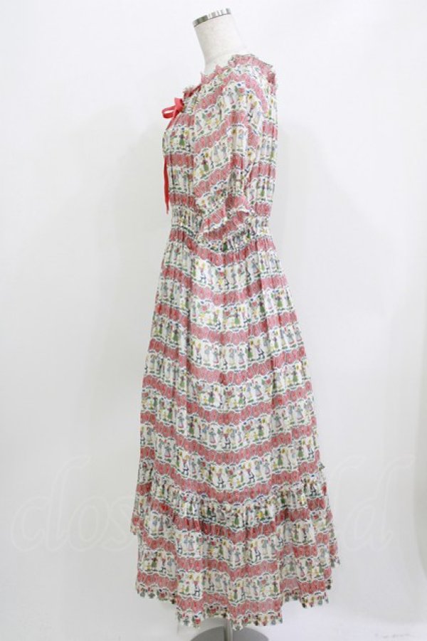 画像2: Jane Marple / Parade smock dress M mandarin H-26-03-30-019-JM-OP-KB-ZH (2)