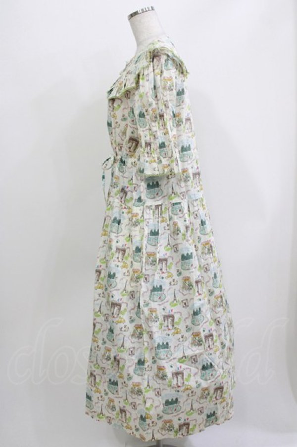 画像2: Jane Marple / Bonjourナーサリードレス  アイボリー H-26-03-30-022-JM-OP-KB-ZH (2)