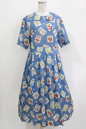 画像: Jane Marple / My favorite labelsコレットドレス M ブルー H-26-03-30-023-JM-OP-KB-ZH