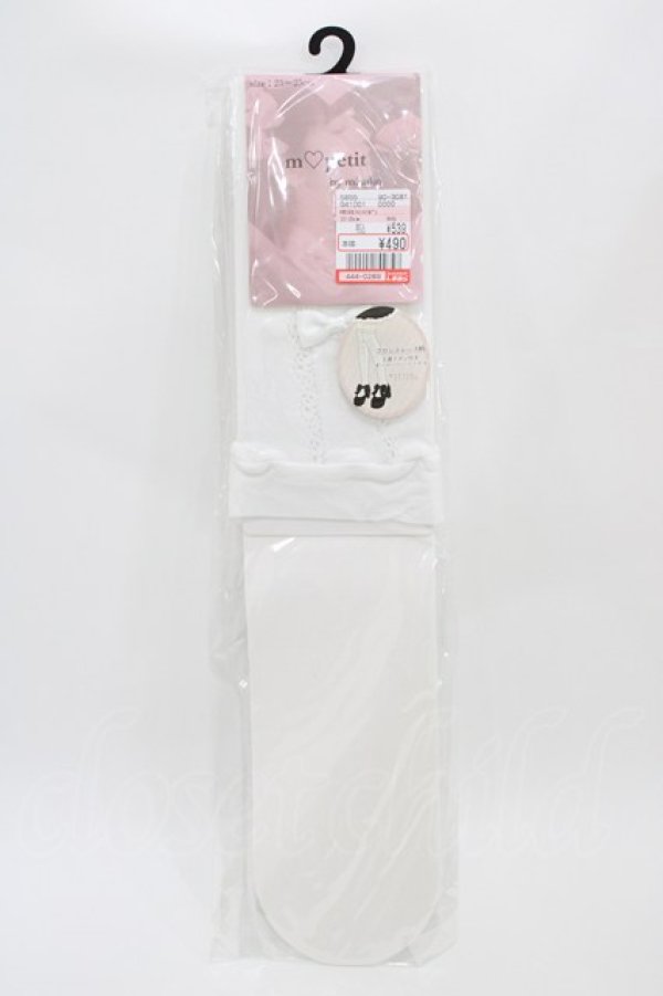 画像1: m petit by misako / AMOVKフロントリボン  オフ H-26-04-01-006-LO-ZA-NS-ZH (1)