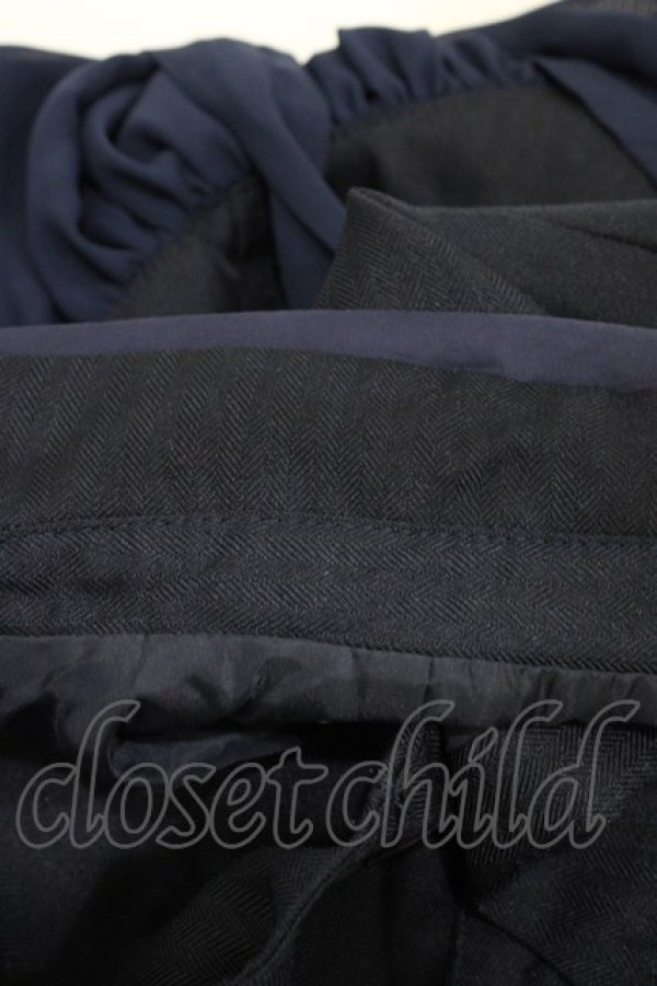 画像3: axes femme POETIQUE / 王冠刺繍ジレ M ネイビー H-26-04-01-046-AX-TO-NS-ZH (3)