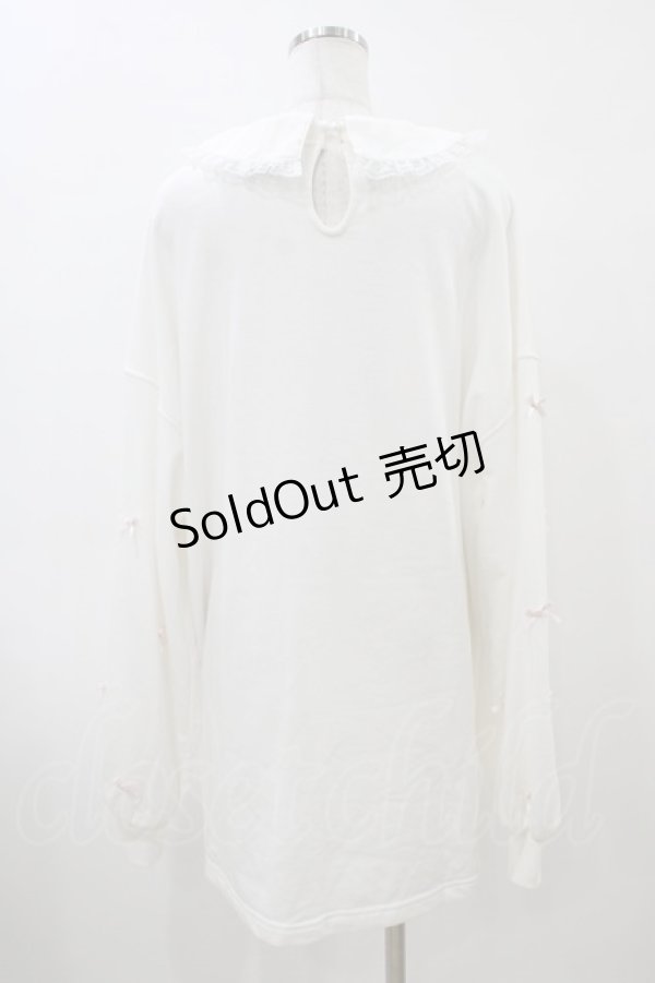 画像2: Ank Rouge / キラキラニートプリンセスプルオーバー M ホワイト H-26-04-01-050-CA-TO-NS-ZH (2)