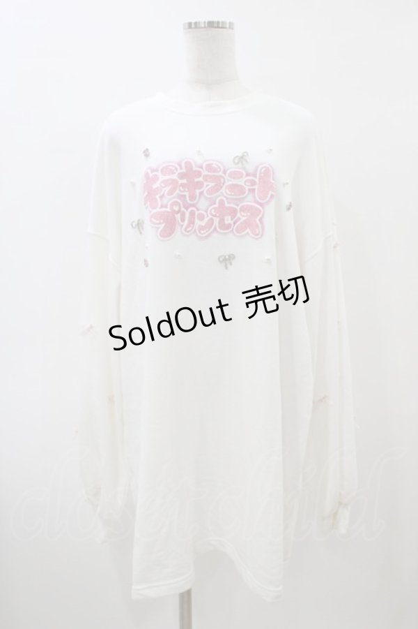 画像3: Ank Rouge / キラキラニートプリンセスプルオーバー M ホワイト H-26-04-01-050-CA-TO-NS-ZH (3)