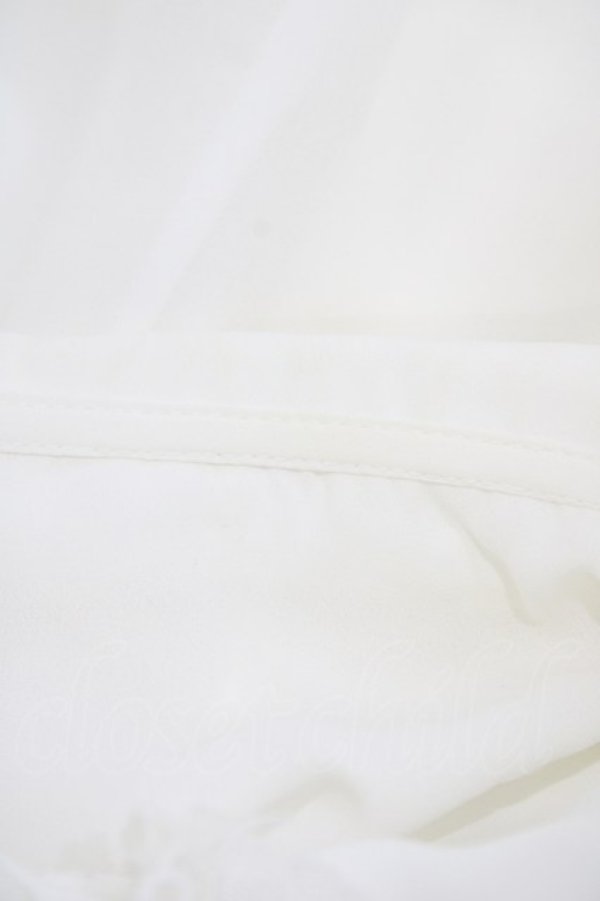 画像4: Ank Rouge / Candy刺繍リボンブラウス M オフ H-26-04-01-053-CA-BL-NS-ZH (4)