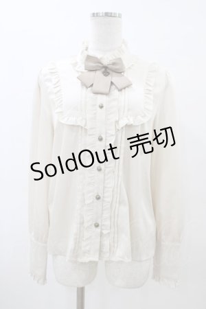 画像: Amavel / Classical Steampunkロングカフスブラウス Free アイボリー H-26-04-01-060-CA-BL-NS-ZH