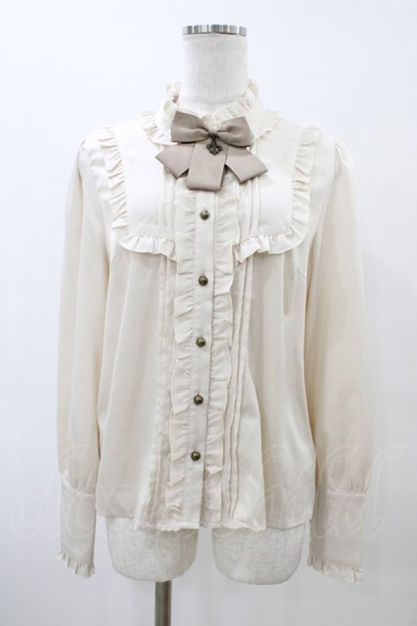 画像1: Amavel / Classical Steampunkロングカフスブラウス Free アイボリー H-26-04-01-060-CA-BL-NS-ZH (1)