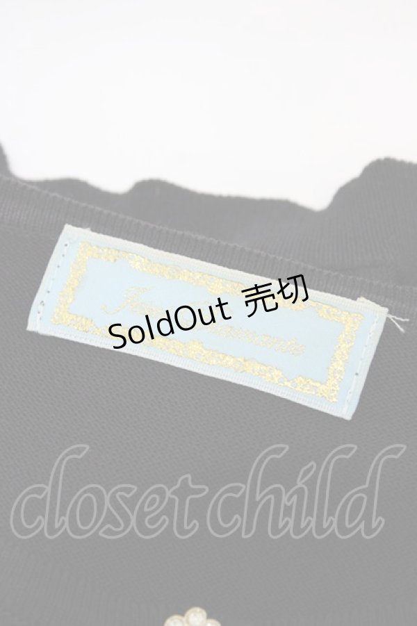 画像3: JESUS DIAMANTE / ロココボタンカーデ Free ブラック H-26-04-01-064-JE-TO-NS-ZH (3)