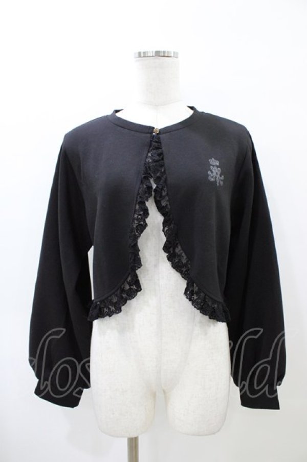 画像1: m petit by misako / NINA'sコラボ ボレロ M ブラック H-26-04-01-065-LO-JA-NS-ZH (1)