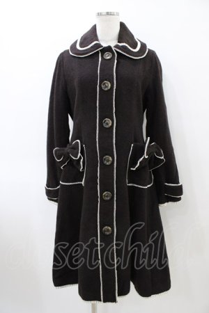 画像: Innocent World / リボンポケットコート Free ショコラ H-26-04-01-066-IW-CO-NS-ZH