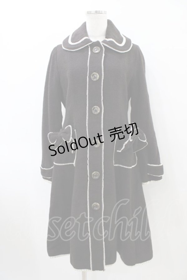 画像1: Innocent World / リボンポケットコート Free ショコラ H-26-04-01-066-IW-CO-NS-ZH (1)