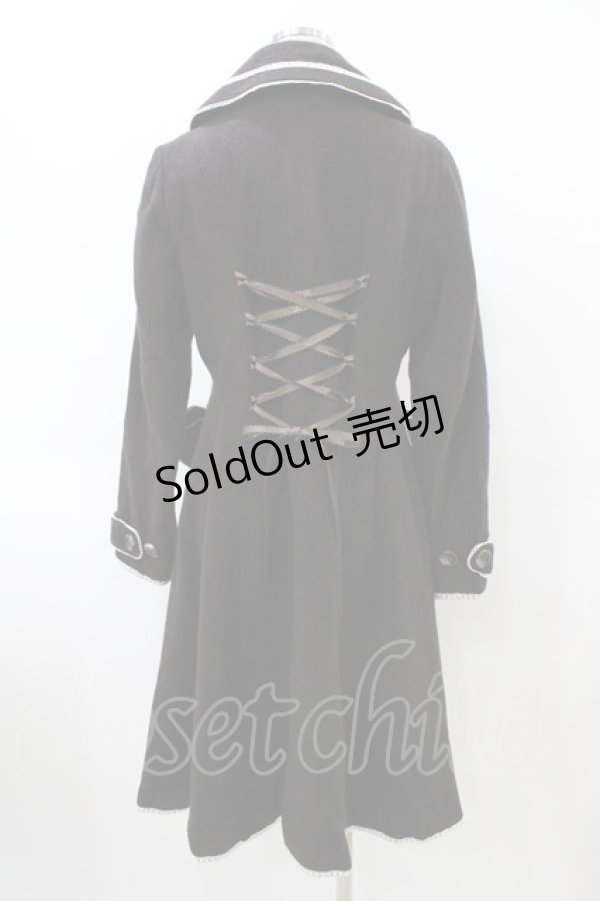 画像2: Innocent World / リボンポケットコート Free ショコラ H-26-04-01-066-IW-CO-NS-ZH (2)