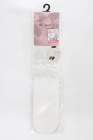 画像: m petit by misako / AMOVKTPレースリボン  オフ H-26-04-01-011-LO-ZA-NS-ZH