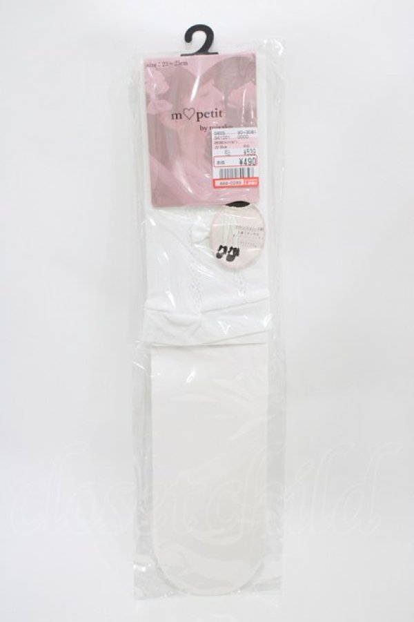 画像1: m petit by misako / AMOVKフロントリボン  オフ H-26-04-01-002-LO-ZA-NS-ZH (1)