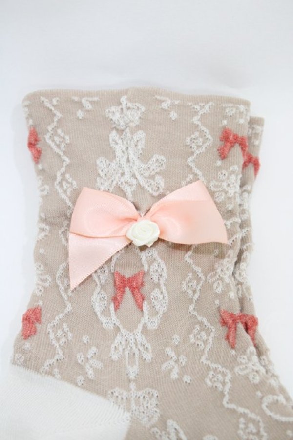 画像2: m petit by misako / AMCSNIフロートリボン  ピンク H-26-04-01-022-LO-ZA-NS-ZH (2)