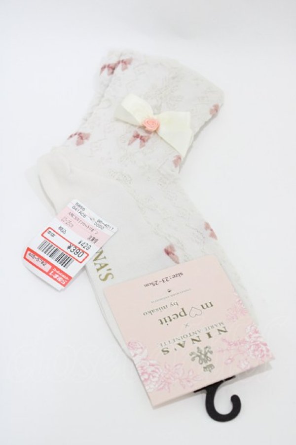 画像1: m petit by misako / AMCSNIフロートリボン  オフ H-26-04-01-025-LO-ZA-NS-ZH (1)