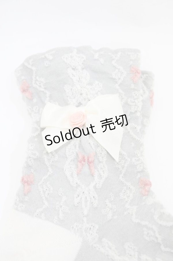 画像2: m petit by misako / AMCSNIフロートリボン  グレー H-26-04-01-030-LO-ZA-NS-ZH (2)