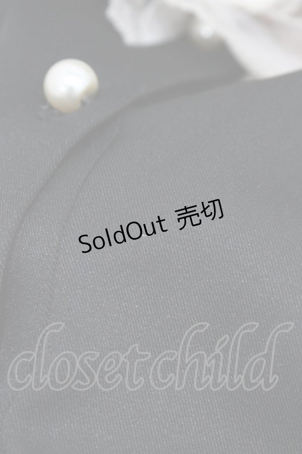 画像7: Secret Honey / リボンラッフル長袖セットアップ Free ブラック H-26-04-01-034-CA-OP-NS-ZH (7)