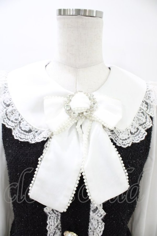 画像3: Princess Melody / ラメツイードワンピース Free ブラック H-26-04-01-036-EL-OP-NS-ZH (3)