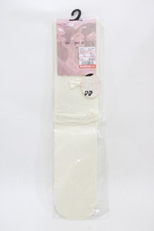 画像: m petit by misako / AMOVKフロントリボン  アイボリー H-26-04-01-005-LO-ZA-NS-ZH