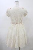 画像2: LODISPOTTO / お花レースワンピース M アイボリー/ピンク H-26-04-01-039-LO-OP-NS-ZH (2)